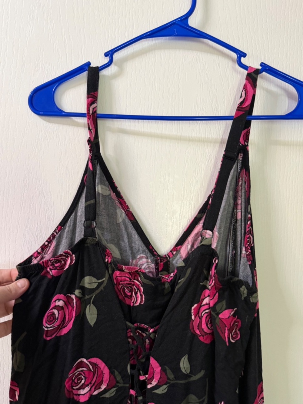 Torrid corset back black floral dress - Picture 3 of 6